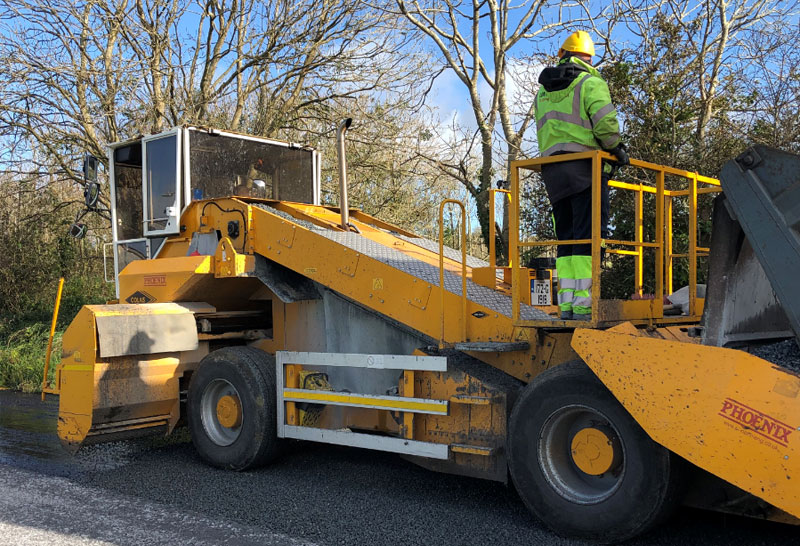 Safety Audits and Safety Training on Road Resurfacing Equipment