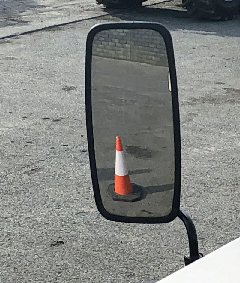 Safety Division marking around equipment