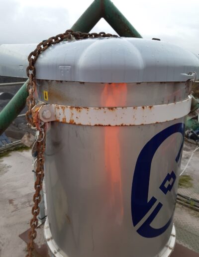 Belly Band on Cement Silo filters